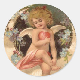 Angel Sentado na Lua do Namorados - Adesivo
