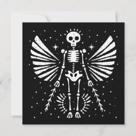 Angel Skeleton Gothic Natal
