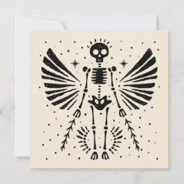 Angel Skeleton Gothic Natal
