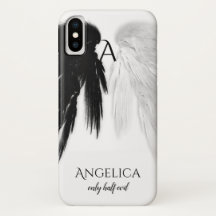 ANGEL WINGS 'Only Half Mau' Monograma Funny