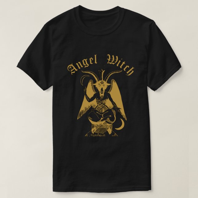 Angel Witch Classic T-Shirt (Frente do Design)