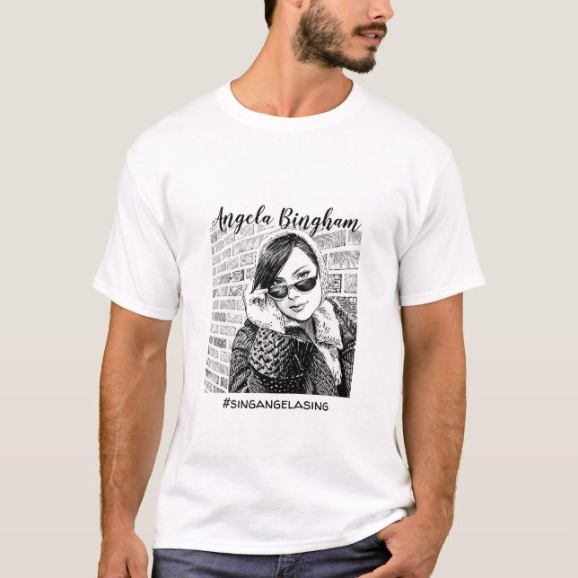 Angela Bingham T-Shirt SINGANGELASING (Frente)