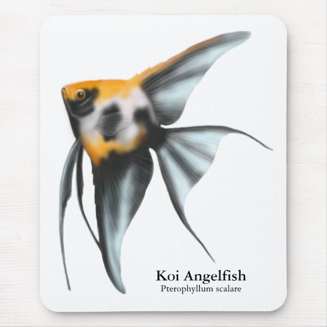 Angelfish Mousepad de Koi (Frente)