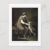 Angelica Kauffman #214 - Cartão postal de arte fin