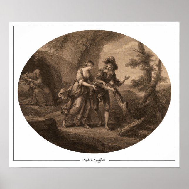 Angelica Kauffman Zedign Art Poster nº 177 (Frente)