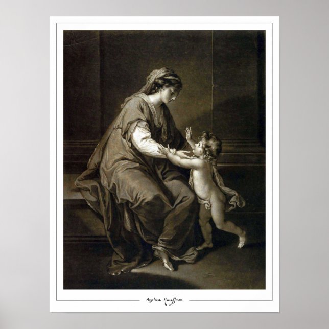 Angelica Kauffman Zedign Art Poster nº 214 (Frente)