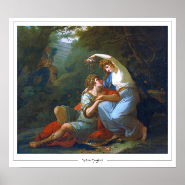 Angelica Kauffman Zedign Art Poster nº 6 (Frente)