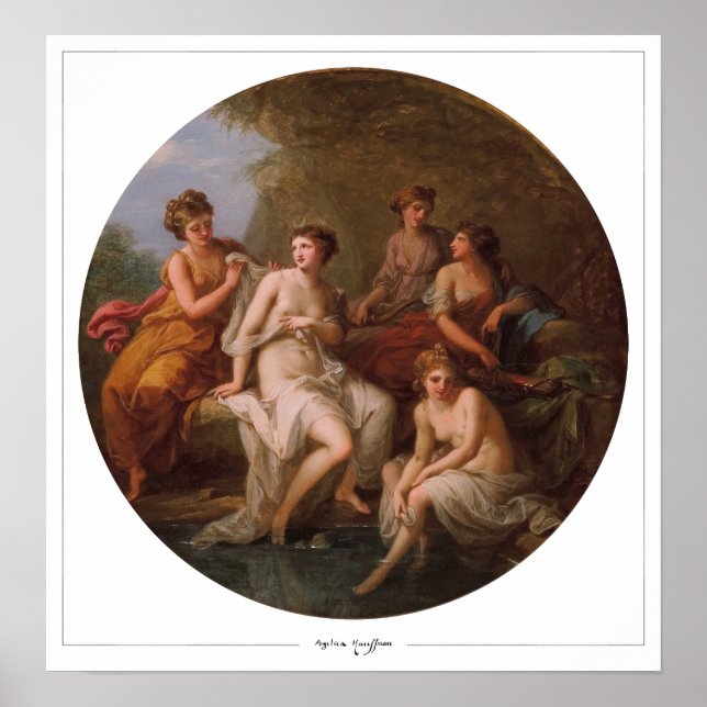Angelica Kauffman Zedign Art Poster nº 9 (Frente)