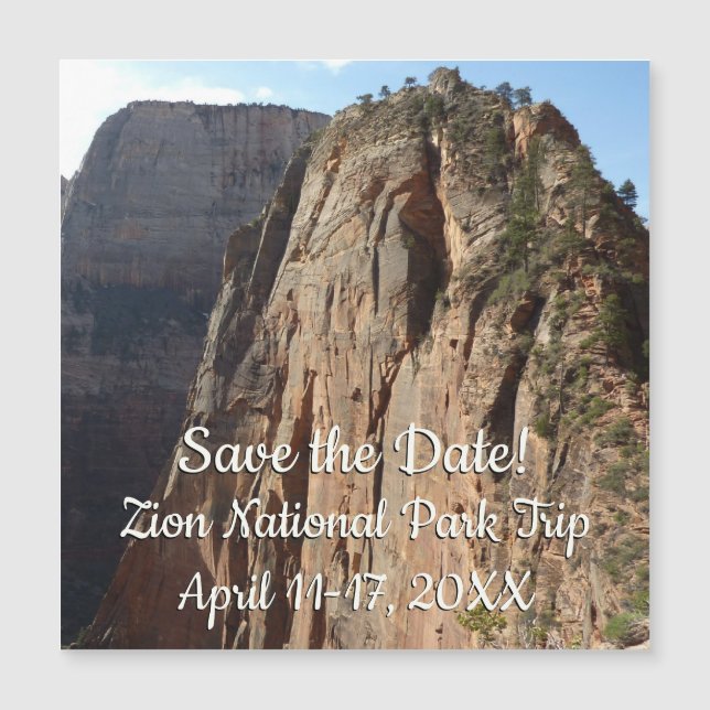 Angels Landing no Parque Nacional do Zion (Frente)