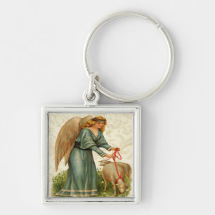 Angels Little Lamb Chaveiro