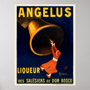 Angelus Liqueur France Poster vintage 1907