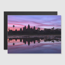 Angkor Wat Twilight Magnetic Card