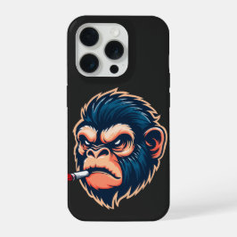 Angry Monkey iPhone 15 Pro Case