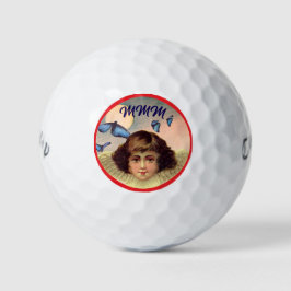 ÂNGULO DE VINTAGEM DE GOLFE INICIAL PERSONALIZADO