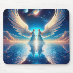 Ângulos Gêmeos no Mousepad das Nuvens