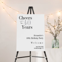 Anima-se a 40 anos de Silver minimal bem-vindo
