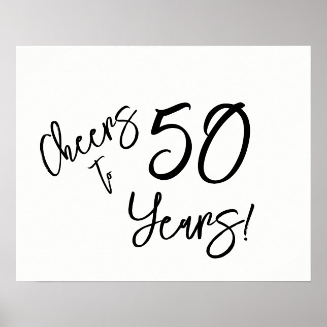 Anima-se a 50 anos de Poster (Frente)