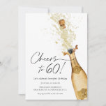 Anima-se com o 60º Convite Fotográfico de Aniversá<br><div class="desc">Vamos para 60! Pop a Bubble com o nosso Cartaz de Convite de Aniversário. Celebrar um aniversário marcante é sempre uma ocasião especial, e que melhor maneira de o fazer do que com uma festa tematizada de champanhe? Este convite é perfeito para quem faz 60 anos e procura comemorar a...</div>