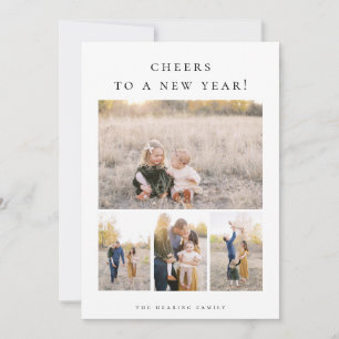 Anima-se com um Cartão de Posto de Férias de Ano N