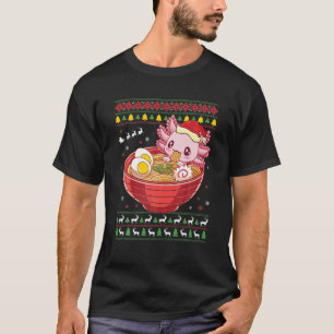 Animação Feia, Suéter De Natal Kawaii Axolotl C