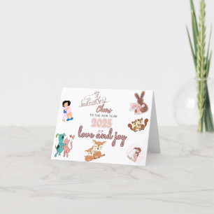 Animações para os cartões de ano 2025.1