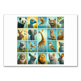 Animais (동 물) - Cartões Flash Coreanos