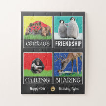 Animais Amigos Jigsera Quebra-cabeça