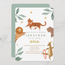 Animais da floresta aquática fazendo um aniversári