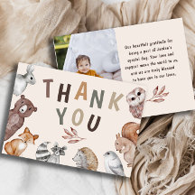 Animais da Floresta Caprichosa Agradecimento de An