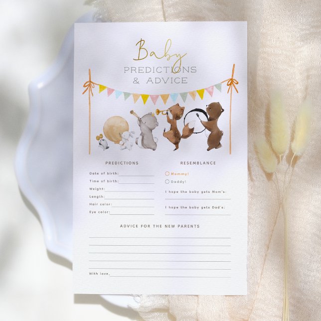 Animais da Floresta Deslocam Previsão de Bebês e A (Criador carregado)