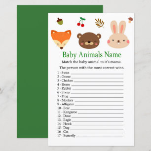 Animais da Floresta: Jogo
