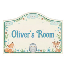 Animais da Floresta Meninos Sala Quarto