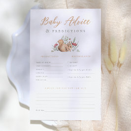 Animais da Floresta - Previsão de Bebês e Jogo de