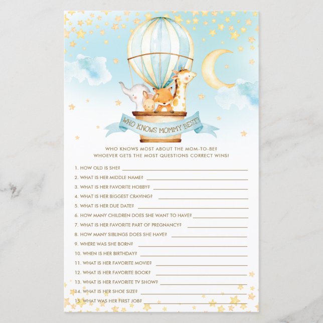 Animais De Balões De Ar Quente Que Conhecem O Melh (Frente)