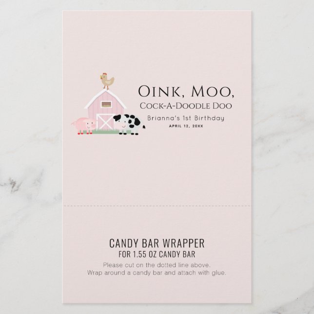 Animais de Exploração Pink Aroma de Bar de Abalos  (Frente)