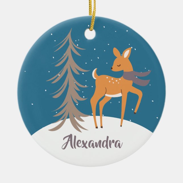 Animais de Floresta, Vedantes, ornamento cerâmico (Frente)