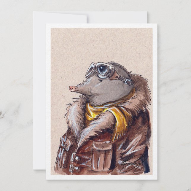 Animais do Big Rock: Bix Bartle, piloto de testes (Frente)