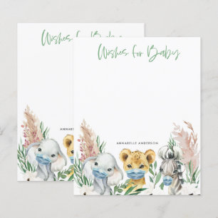 Animais em máscara desejos neutros em termos de g