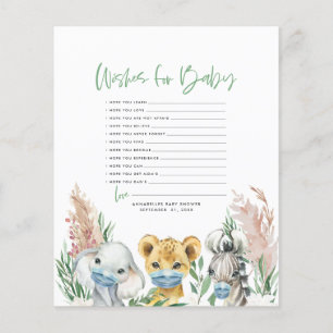 Animais em máscara desejos neutros em termos de g