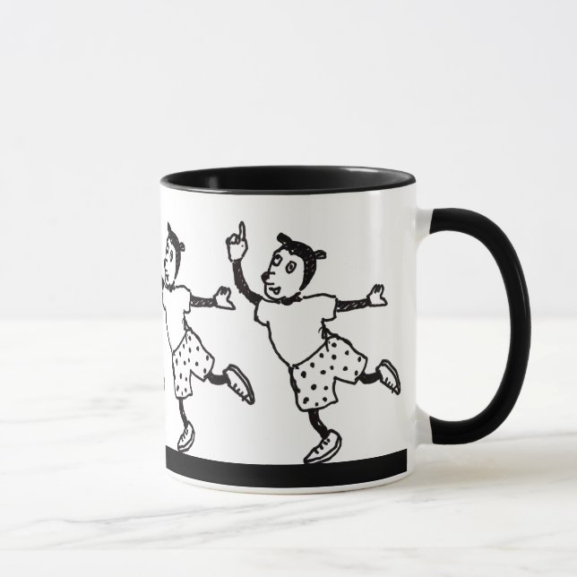 Animais estranhos que dançam a caneca (Direita)