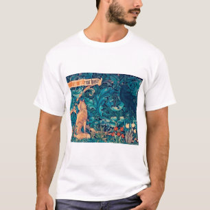 Animais na Floresta, William Morris T-Shirt