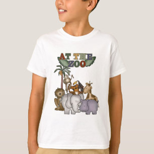 Animais no camiseta e nos presentes do jardim