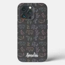 Animais Origami de Geometria Personalizável Colori