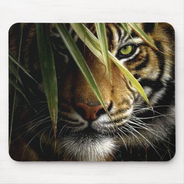 Animais selvagens Mousepad do tigre (Frente)
