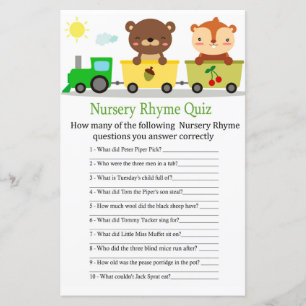 Animais treinam Quiz de Rima Infantil jogo de chá