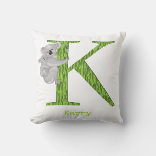 Animal ABC K é para almofada de coala