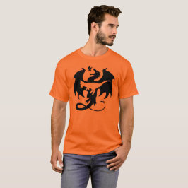 Animal dentro do t-shirt de Dracorex do dragão