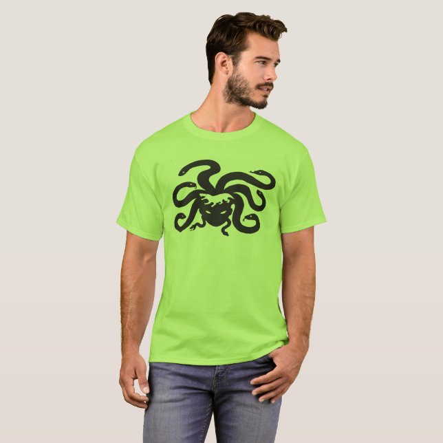Animal dentro do t-shirt de Gorgon Gorgonops (Frente Completa)