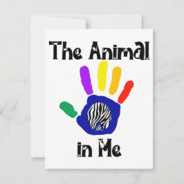 ANIMAL EM MIM CONVITE