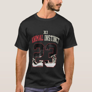Animal Instinct 11s Sneaker Match Camisetas Número